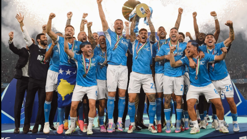 بالفيديو.. نابولي يتوّج بلقب الدوري الإيطالي