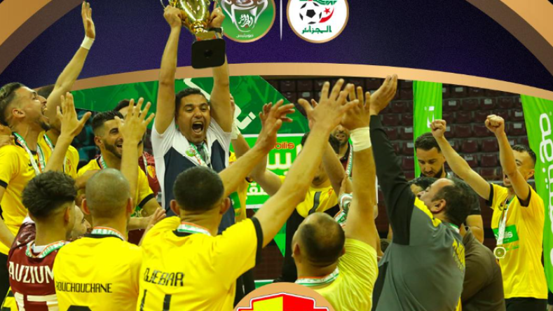 أتلتيك أوزيوم يتوّج بكأس الجزائر لكرة القدم داخل القاعة