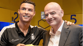 مشاركة رونالدو في مونديال الأندية.. رئيس “الفيفا” يعلّق