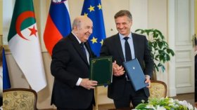 التوقيع على عدة اتفاقيات ومذكرات تفاهم بين الجزائر وسلوفينيا