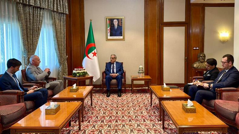 هذا ما بحثه العرباوي مع سفراء بلجيكا وموريتانيا