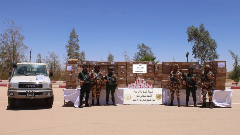 ضبط أزيد من مليون قرص مهلوس في إن أمناس