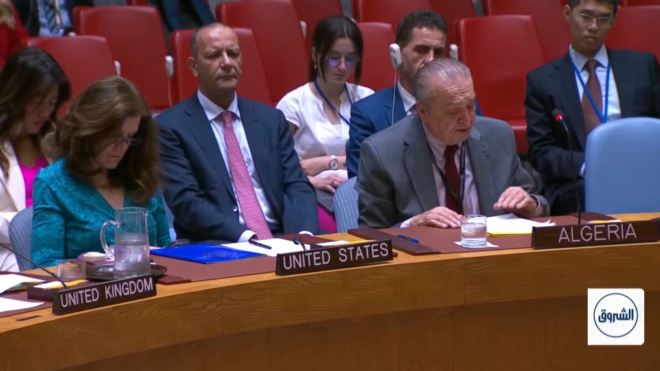 عمار بن جامع: ضرورة إخلاء الشرق الأوسط من الأسلحة النووية وأسلحة الدمار الشامل