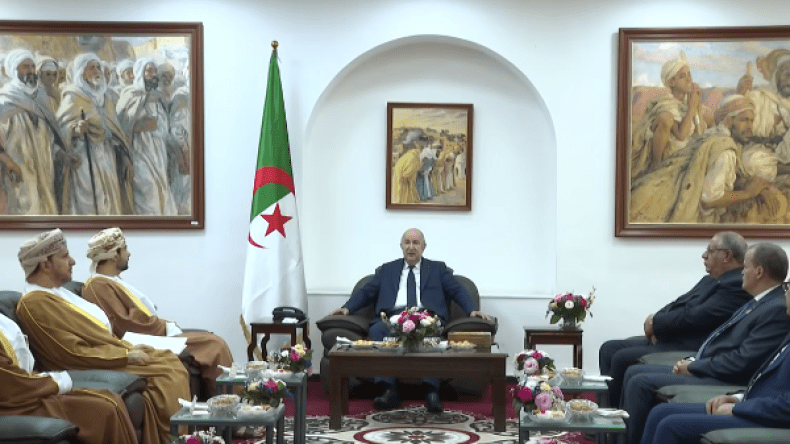 الرئيس تبون يستقبل وزير التجارة العُماني