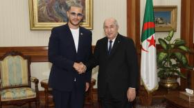 الرئيس تبون يستقبل الفنان العالمي Dj Snake