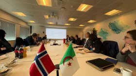 وفد جزائري في زيارة عمل إلى النرويج لتعزيز التعاون في مجال الطاقة