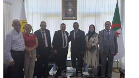 البروفيسور كمال تومي يزور مقر مجمّع “سوناريم” المنجمي