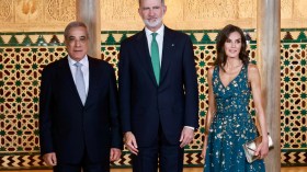 مؤتمر إشبيلية.. ملك إسبانيا يُحمل العرباوي نقل تحياته للرئيس تبون