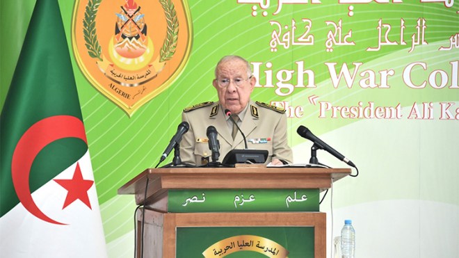 إعداد نخبة عسكرية رفيعة المستوى هو ضمانة الصلابة الأمنية