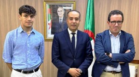 وزير الرياضة يستقبل نجما صاعدا في سباق السيارات