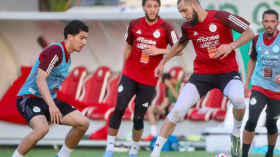 الحصة التدريبية الثانية بتعداد مكتمل والتحضيرات الجدية تنطلق