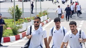 بالصور.. المنتخب الوطني يحل بقسنطينة تحسبا لمواجهة رواندا