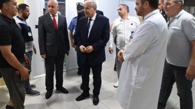 Accident au stade du 5 Juillet: Le PDG de Sonatrach rend visite aux blessés