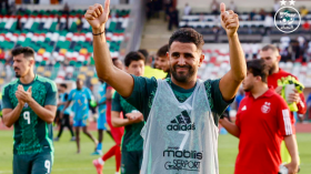 محرز يعلّق على انضمام آيت نوري إلى مانشستر سيتي