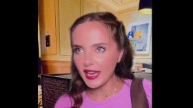 مؤثرة رومانية تتهكم على فرار الصهاينة إلى فنادق العالم