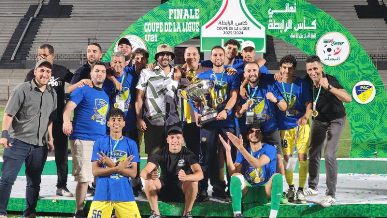 نادي بارادو لأقل من 21 سنة يتوّج بكأس الرابطة