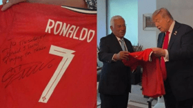 رسالة خاصة من رونالدو إلى الرئيس الأمريكي ترامب