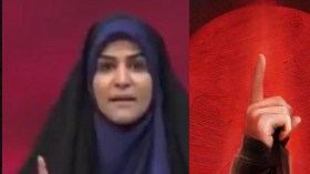 شاهد ماذا فعلت المذيعة “سحر إمامي” عند قصف مقر التلفزيون الإيراني!