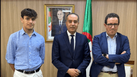 صادي يستقبل البطل الجزائري في “الفورمولا 4” سامي ليو روبنسون