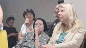 زوجة نتنياهو تختبئ داخل أحد الملاجئ