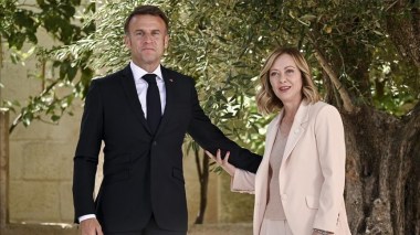 Macron et Meloni dissipent les tensions après un long tête-à-tête à Rome