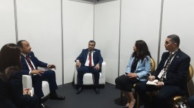 عرقاب يبحث مع وزير قطاع الأعمال المصري مشاريع استراتيجية مشتركة