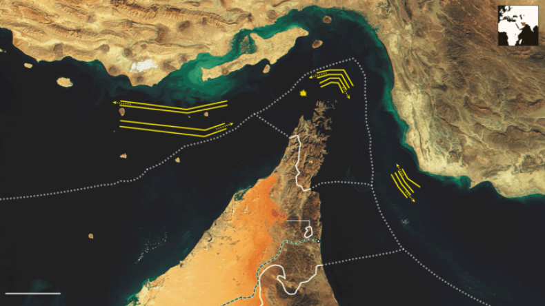 البرلمان الإيراني يوافق على إغلاق مضيق هرمز