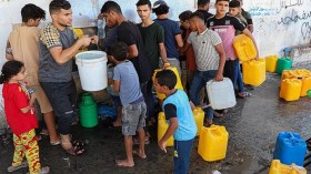 الاحتلال الصهيوني يشن حرب تعطيش ممنهجة على قطاع غزة