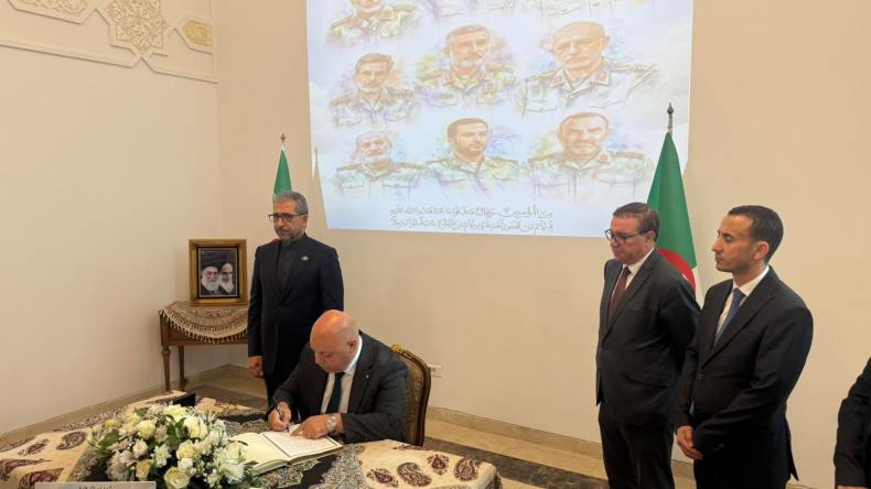 وزير المجاهدين وذوي الحقوق يعزّي في ضحايا العدوان الصهيوني على إيران