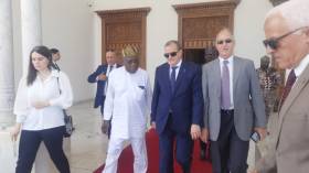 رزيق يستقبل رئيس المجلس الاستشاري الخاص بمعرض التجارة الأفريقية