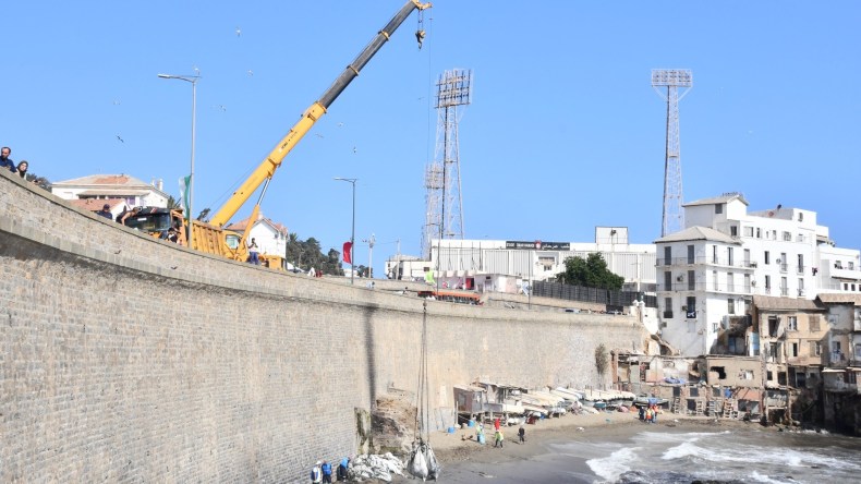 تجربة نموذجية في مجال تثمين الطحالب البحرية بهذا الشاطئ في العاصمة