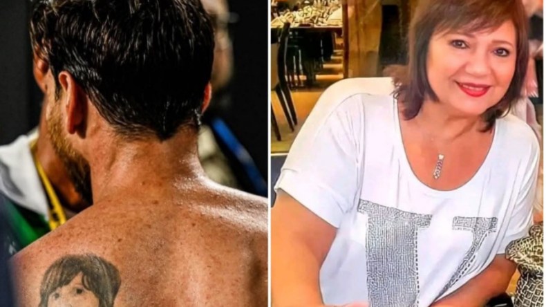 وجه الفنانة عايدة رياض على ظهر ميسي.. ما قصة الوشم المثير للجدل؟