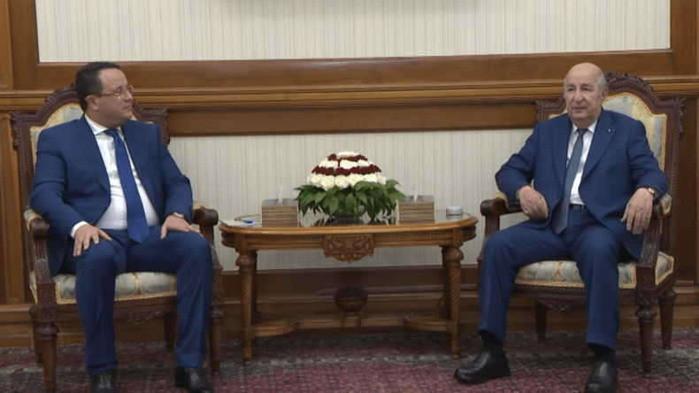 الرئيس تبون يستقبل الأمين العام للأرندي ورئيس حمس