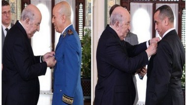 Le président de la République décore le DGSN et le PDG de Sonelgaz de la médaille de l’Ordre du mérite national au rang “Achir”