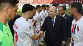 بِالصّور: الرئيس تبون يحضر نهائي كأس الجمهورية