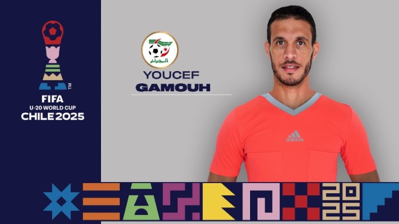 الحكم قموح يُشارك في مونديال الأواسط