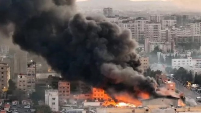 “رسالة تحذيرية إلى الشرع”.. الاحتلال الإسرائيلي يشن هجوما على دمشق