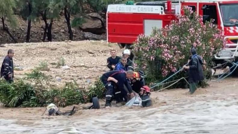 العثور على جثة الطفل المفقود جراء السيول بالمسيلة
