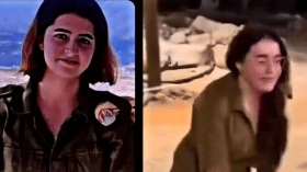 بالفيديو.. هكذا كان مصير مجندة صهونية تهكّمت على معاناة الغزيين