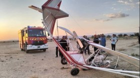 بالفيديو.. وفاة مهندس جزائري في حادث سقوط طائرة من صنعه