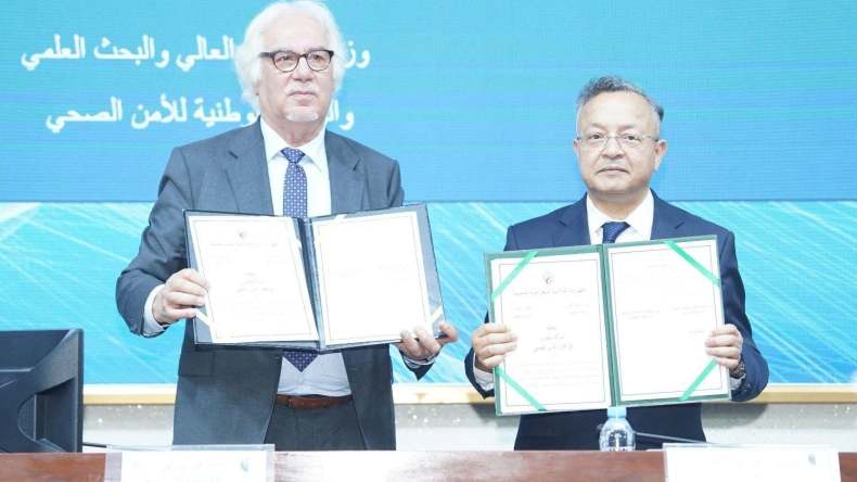 اتفاقية شراكة بين وزارة التعليم العالي والوكالة الوطنية للأمن الصحي