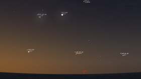 ظاهرة فلكية مميزة صبيحة يوم غد الثلاثاء