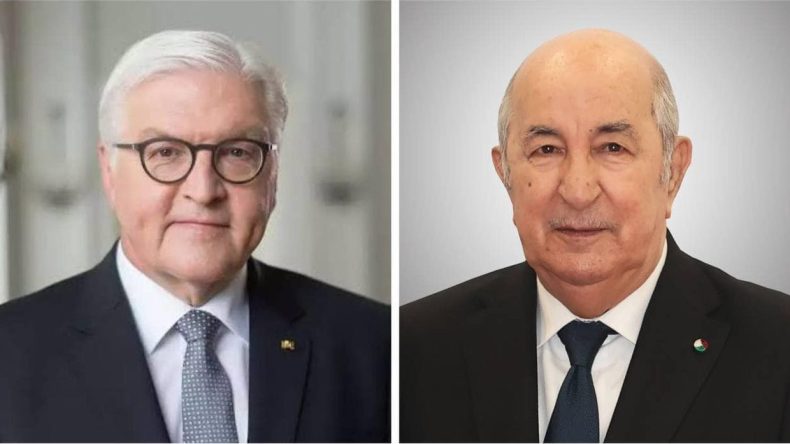 رئيس الجمهورية يتلقى اتصالًا هاتفيًا من نظيره الألماني