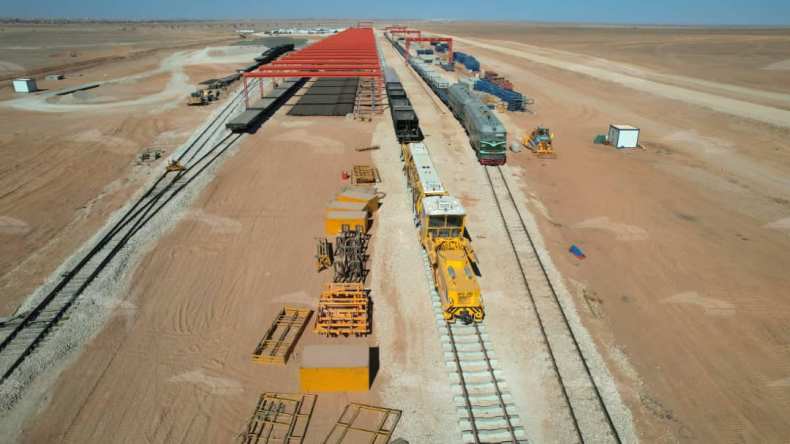 بطول 135 كلم.. خط السكة الحديدية تندوف–غارا جبيلات جاهز