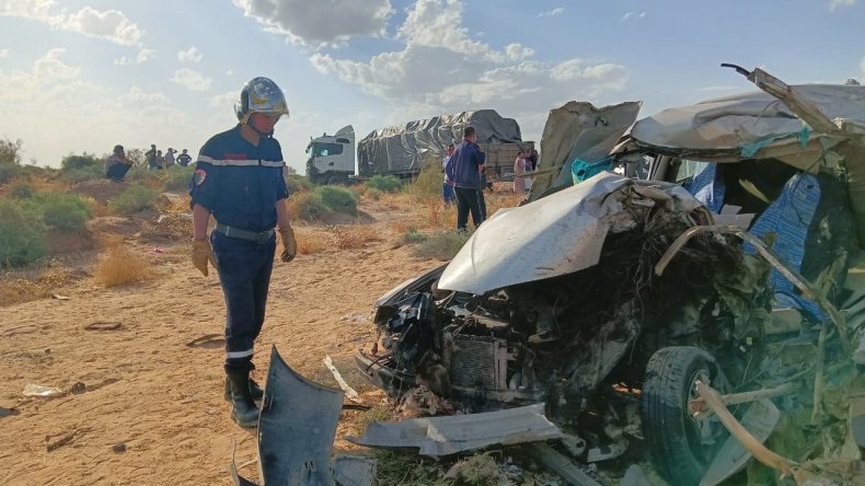3 وفيات في حادث تصادم بين عدة مركبات بولاية المسيلة