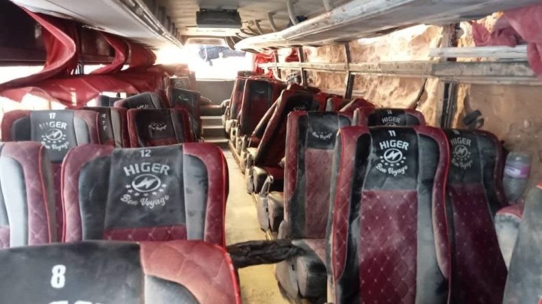 وفاة امرأة وإصابة 39 شخصًا في انقلاب حافلة بولاية المغير