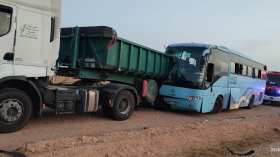 26 جريحًا في حادث اصطدام حافلة بالجلفة