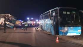  27 جريحًا في اصطدام حافلتين بقسنطينة