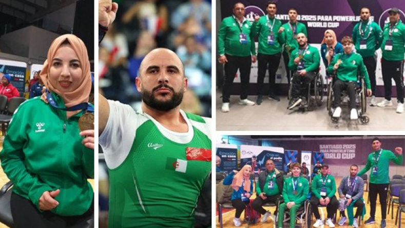 كأس العالم للباورليفتنغ لذوي الهمم.. الجزائر تحصد 6 ميداليات