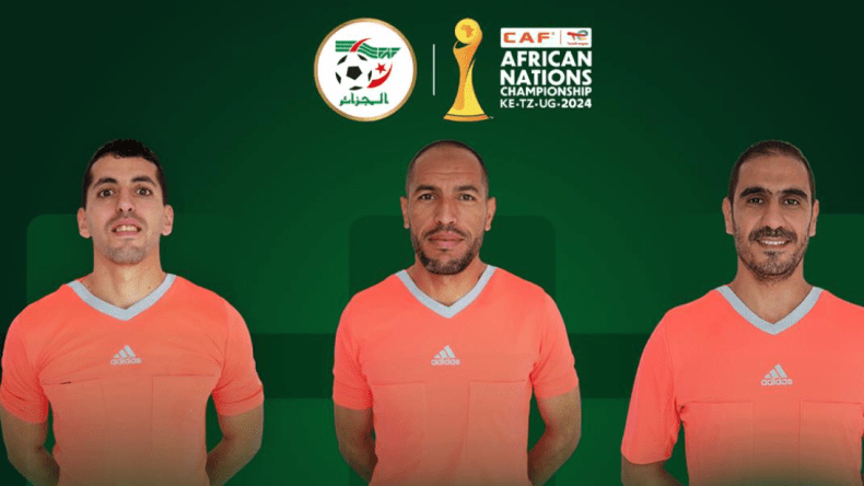 بطولة “الشان”.. ثلاثي جزائري ضمن طاقم تحكيم مباراة أوغندا والسنغال